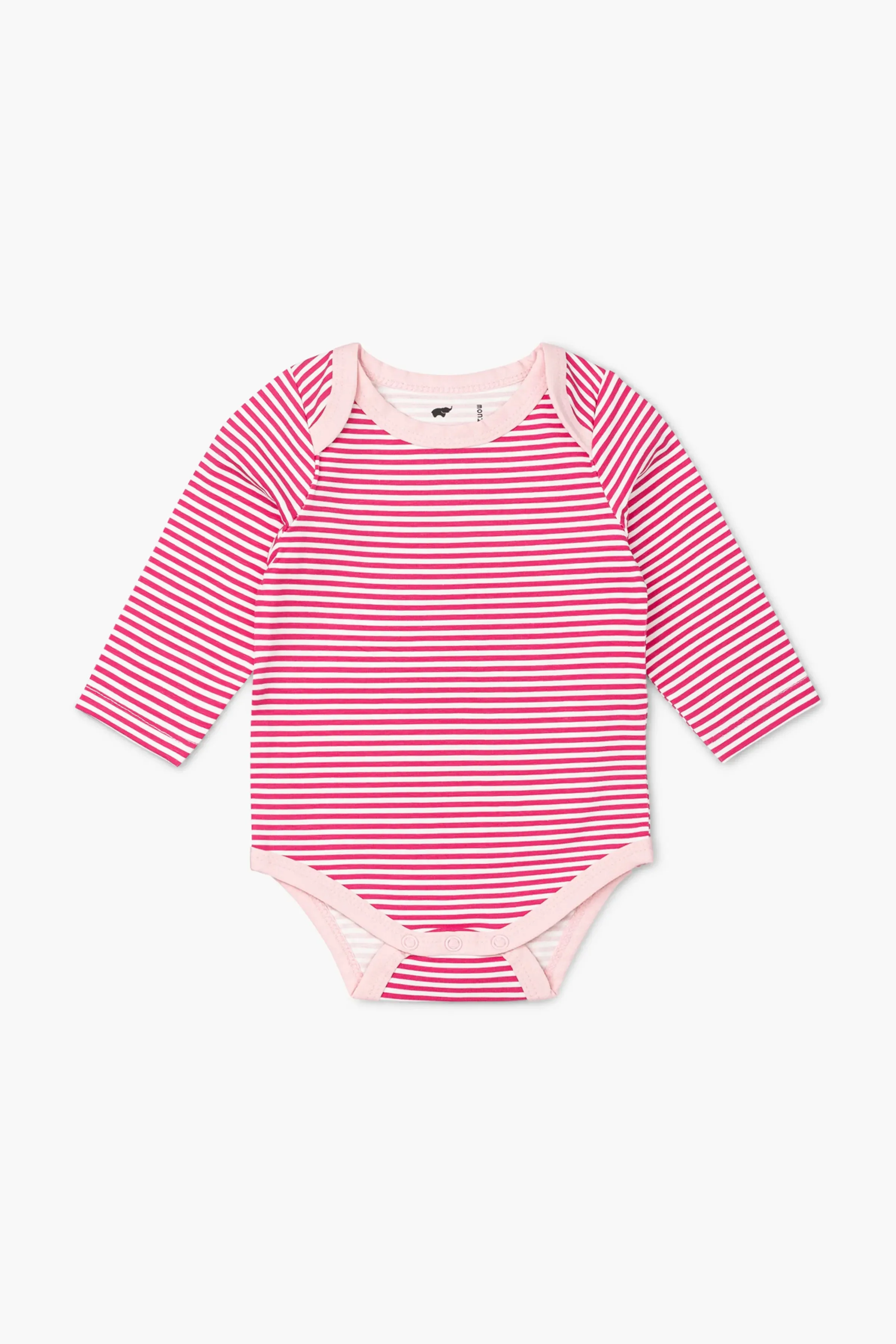 5-Pack Long Sleeve Bodysuit Bundle_Pink Unicorns