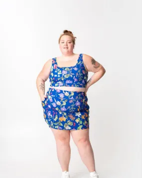 adventure performance skort | floral