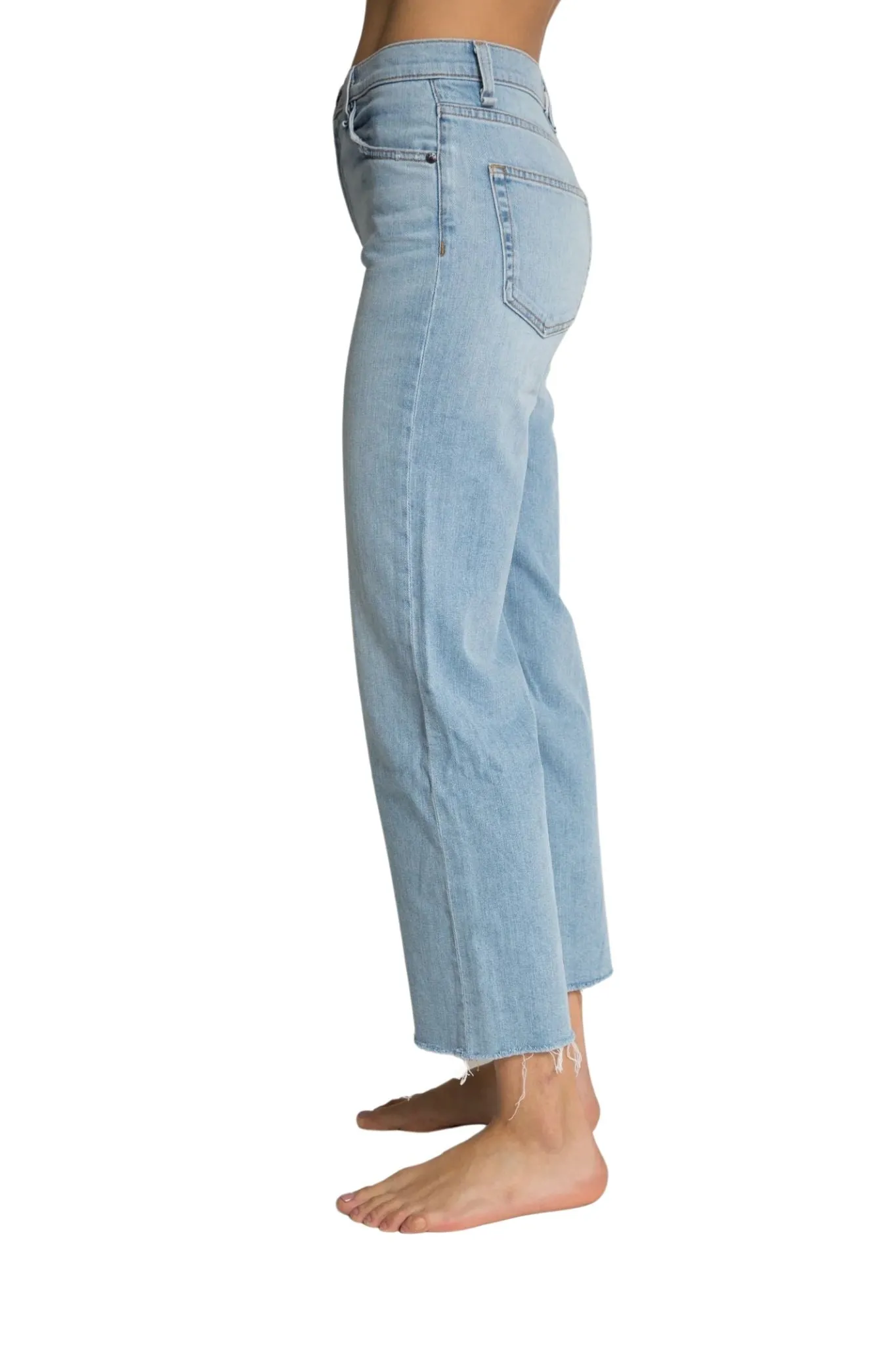 Askk Crop Wide Leg Jean
