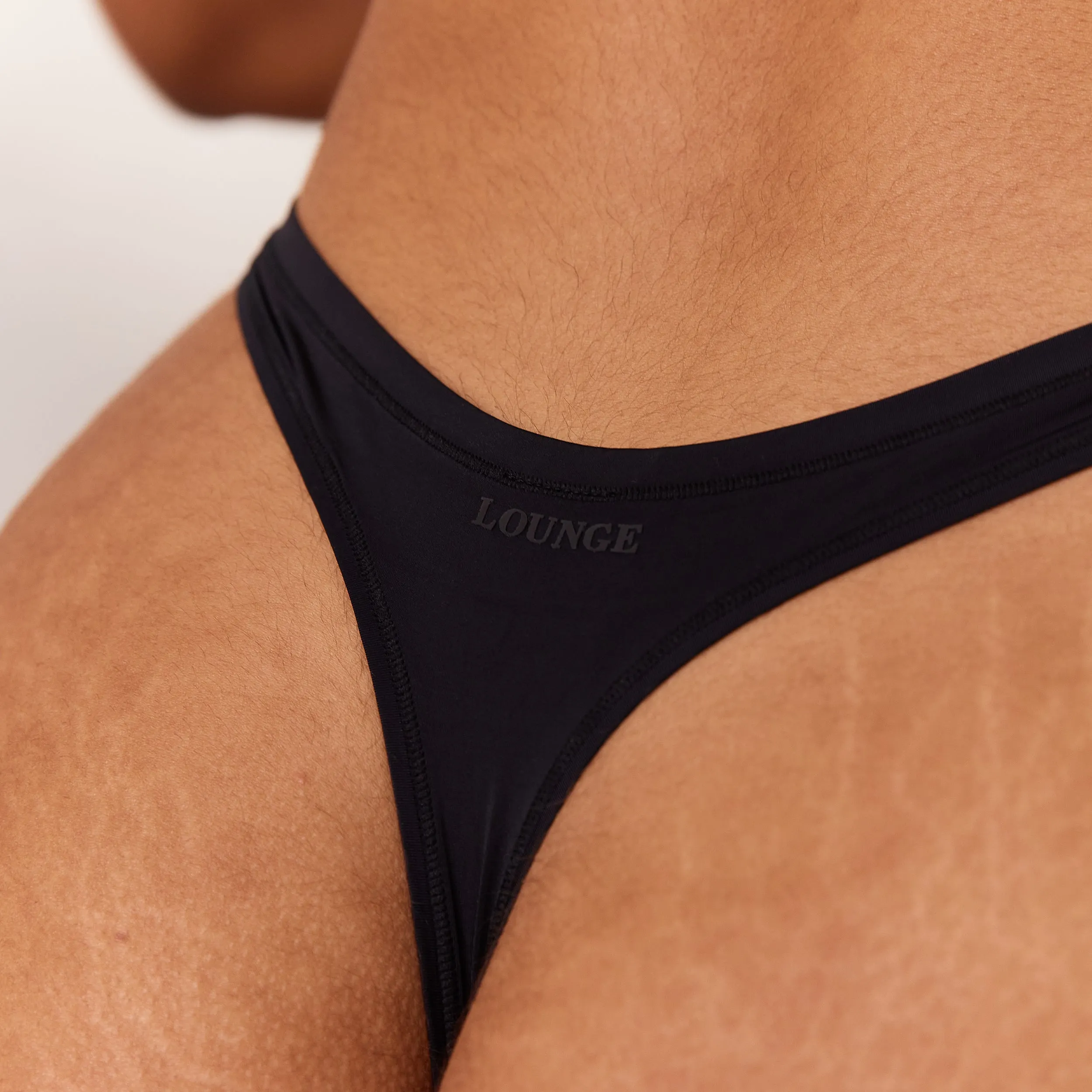 Barely There Thong - Black