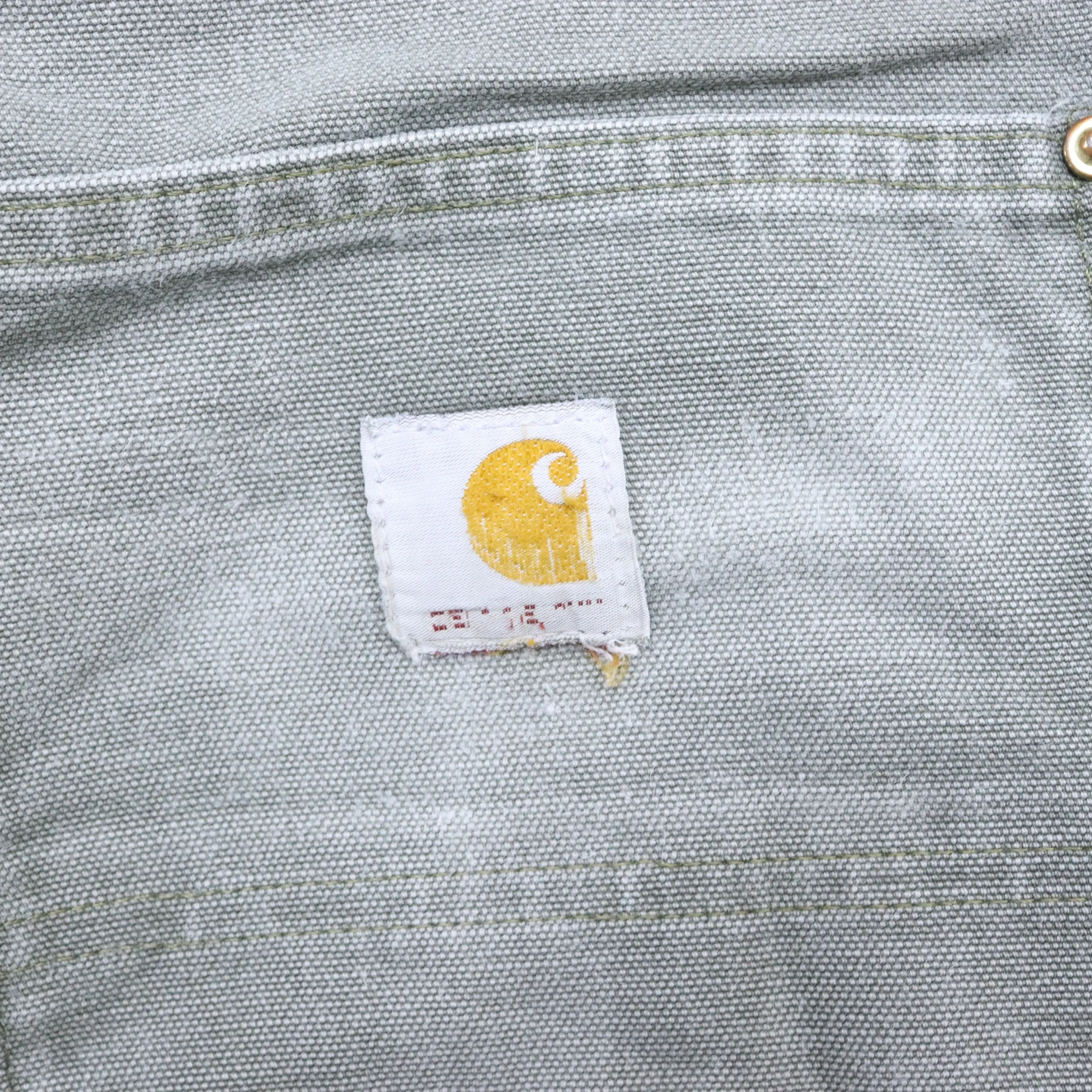 Carhartt Double Knee Green Work Trousers