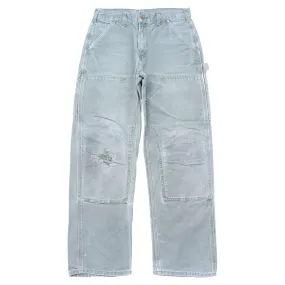 Carhartt Double Knee Green Work Trousers