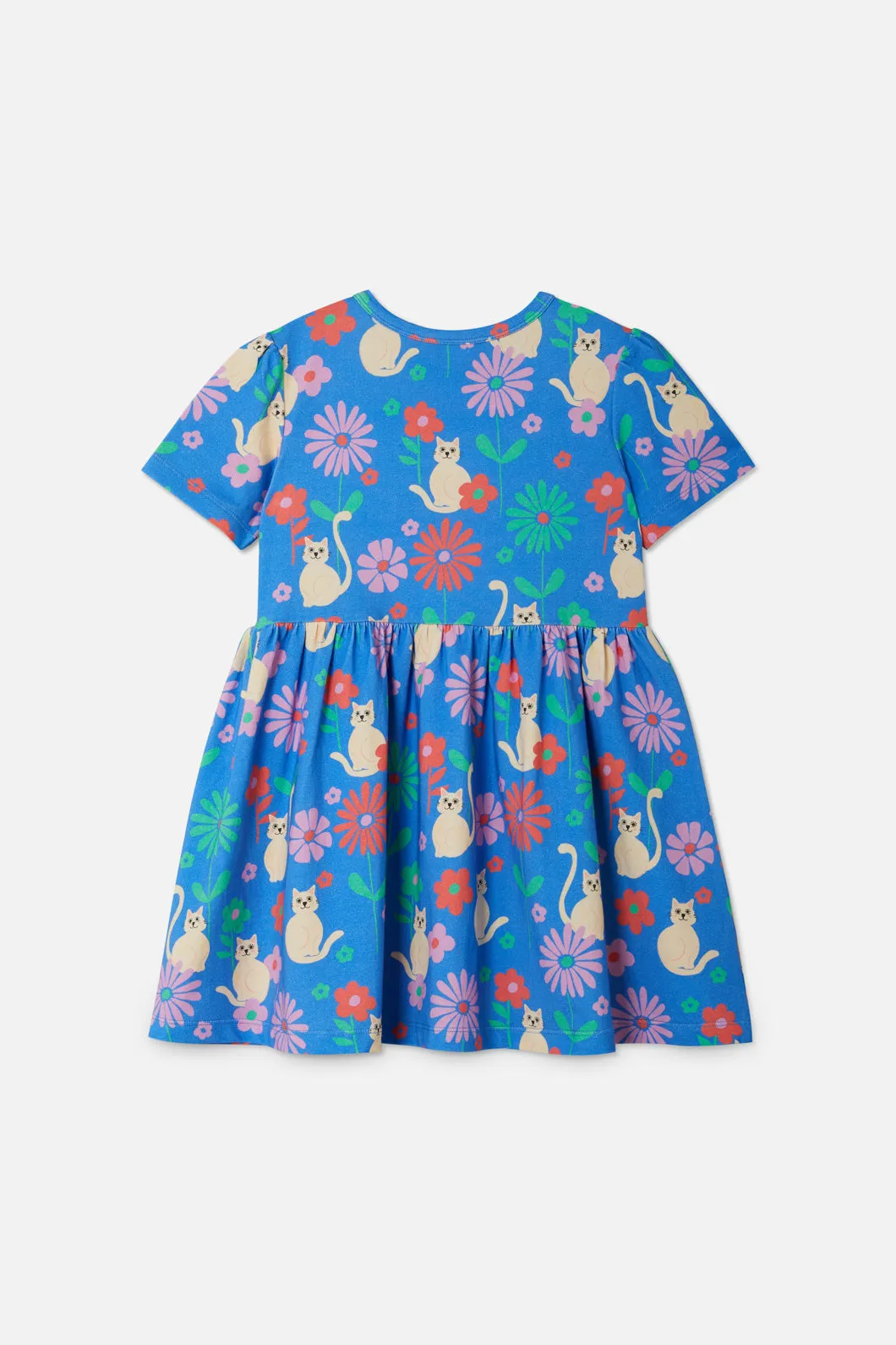 Cat Garden Kids Dress