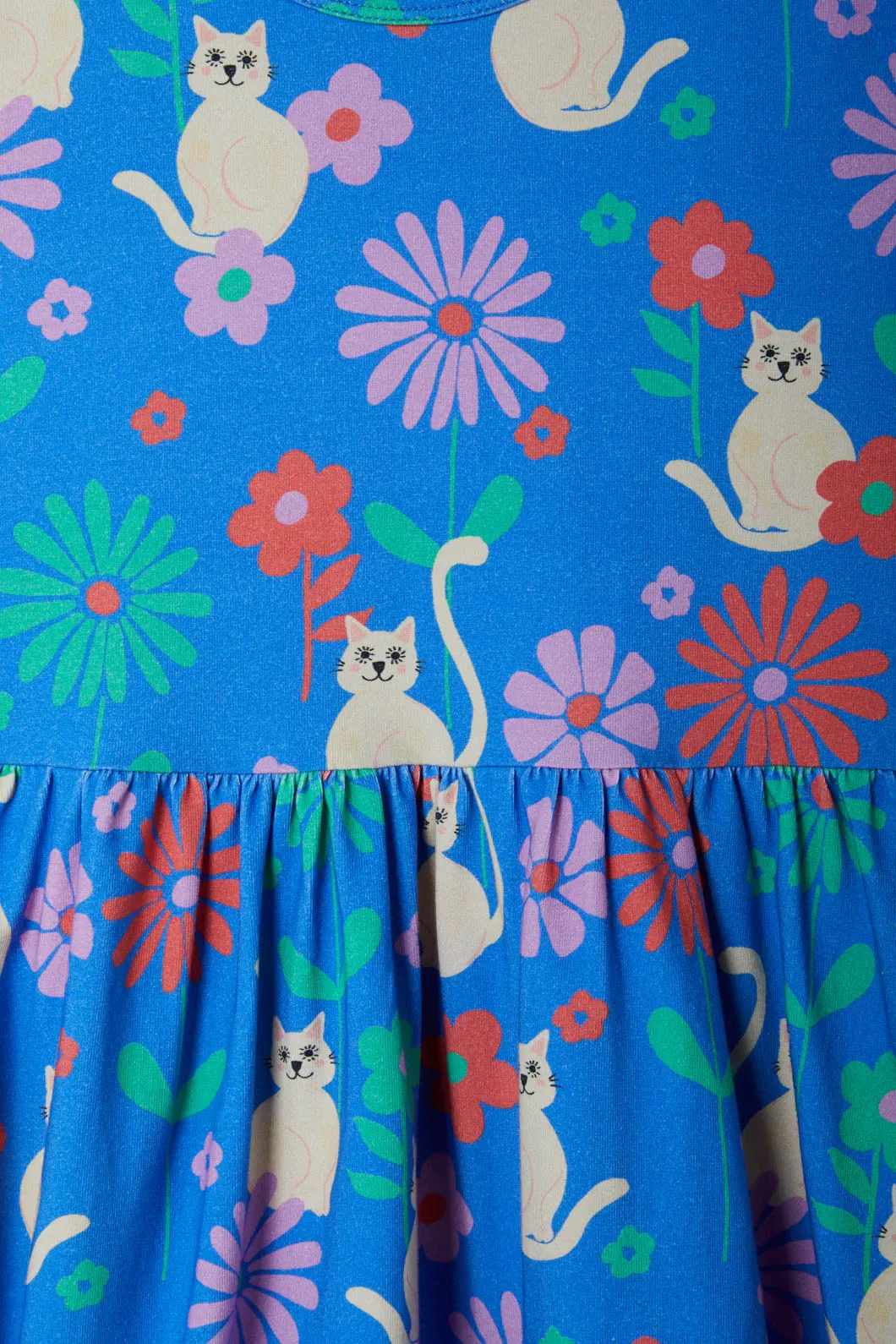 Cat Garden Kids Dress