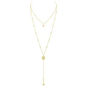 Celestial Long Lariat - Gold