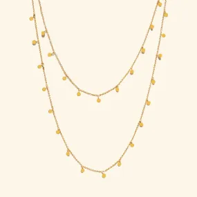 Charm Choker Multilayer Necklace