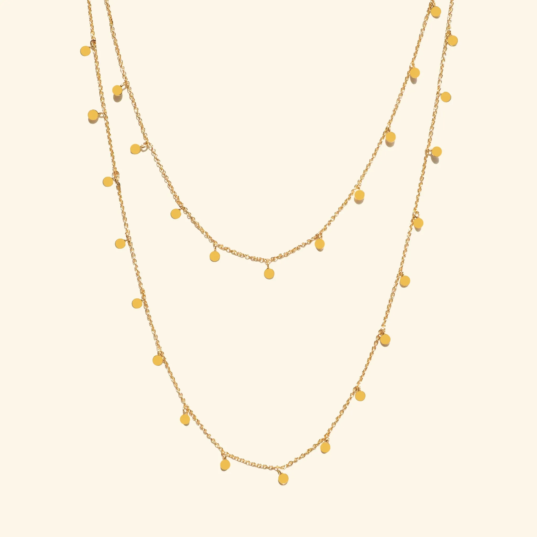 Charm Choker Multilayer Necklace