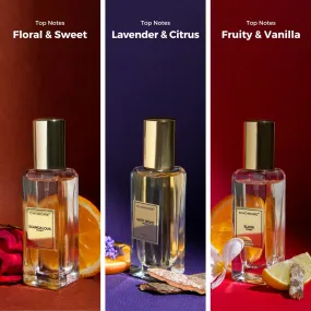 Chokore Perfume Combo Pack of 3 Only For Women (Elixir, Scandalous, & Date Night) | 3 x 20 ml