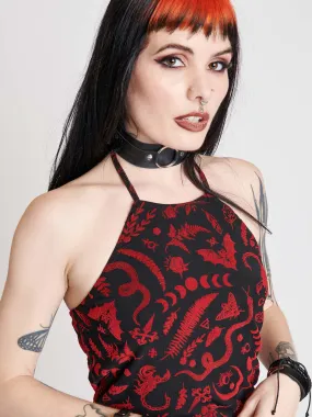Creatures Flocked Mesh Halter
