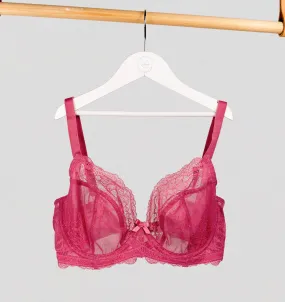 D  Lace Plunge [Berry Pink]