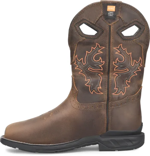 Double H Boot Redeemer Comp Toe Met Guard Brown Men's