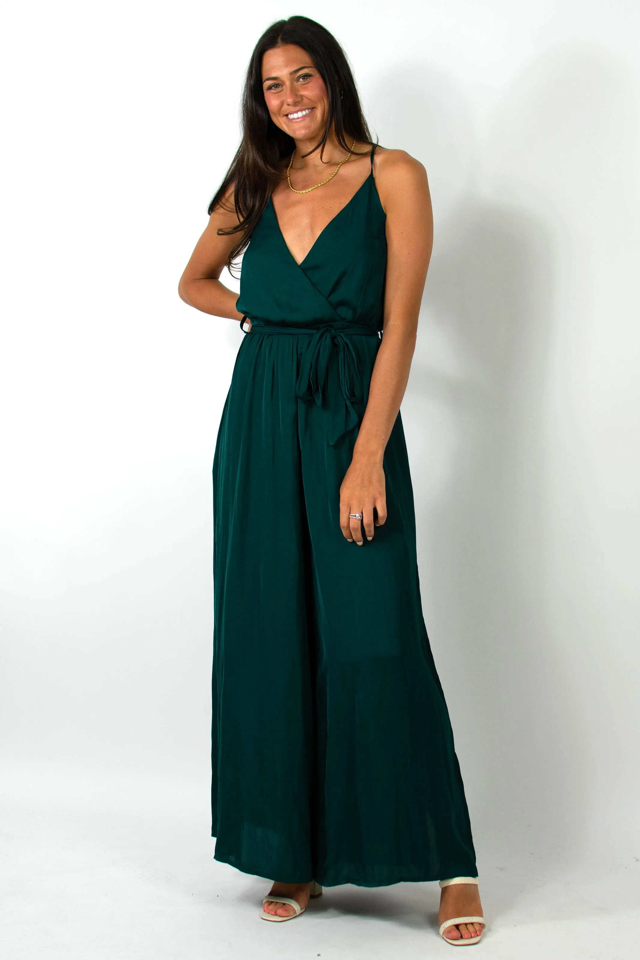 First Move Jumpsuit in Green