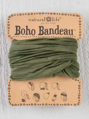 Full Boho Bandeau® Headband - Olive