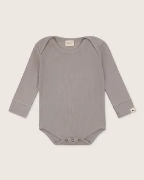 Grey Rib Bodysuit