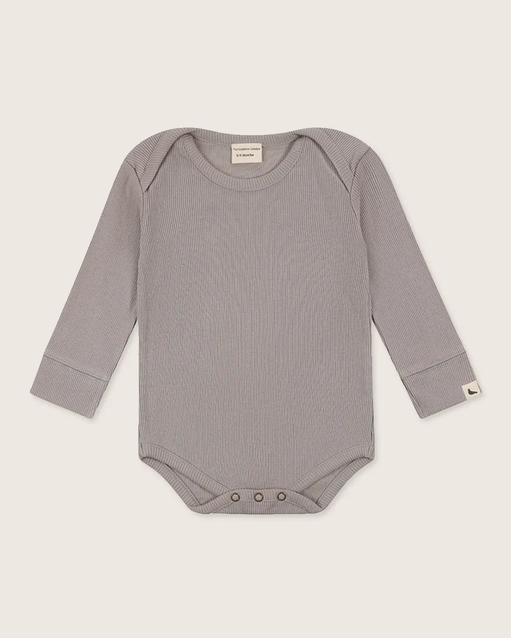 Grey Rib Bodysuit
