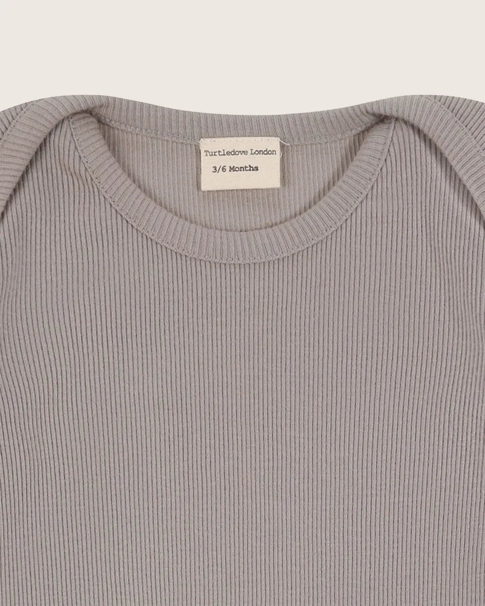 Grey Rib Bodysuit