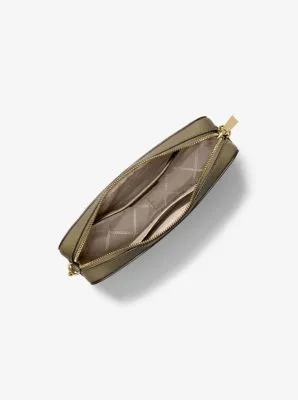 Jet Set Large Saffiano Leather Crossbody Bag