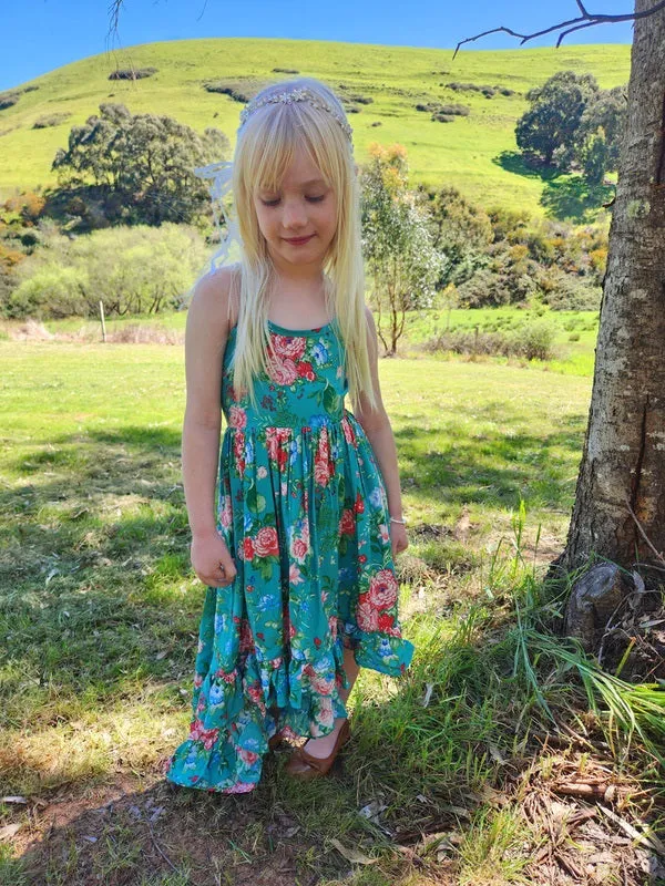 Jewel High Low Dress - Size 14