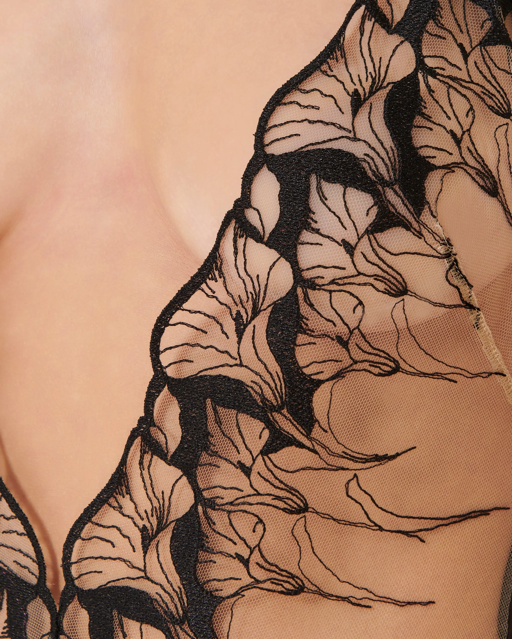 Kalmia ECO Soft Body Black/Sheer