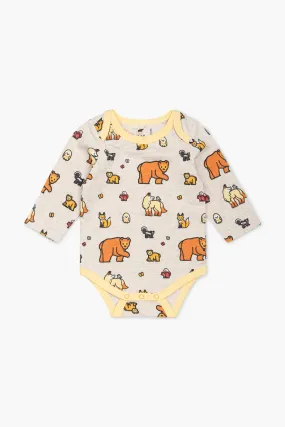 Long Sleeve Jack   Jill Bodysuit_Forest Friends