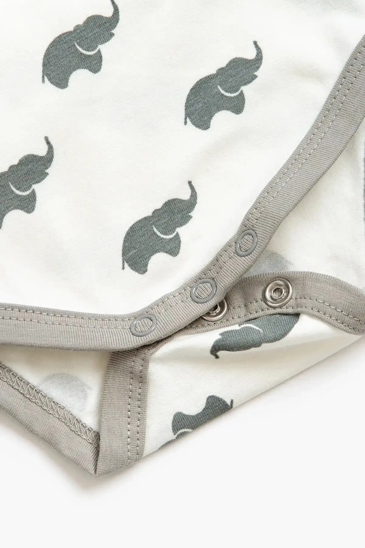 Long Sleeve Jack   Jill Bodysuit_Grey Elephant
