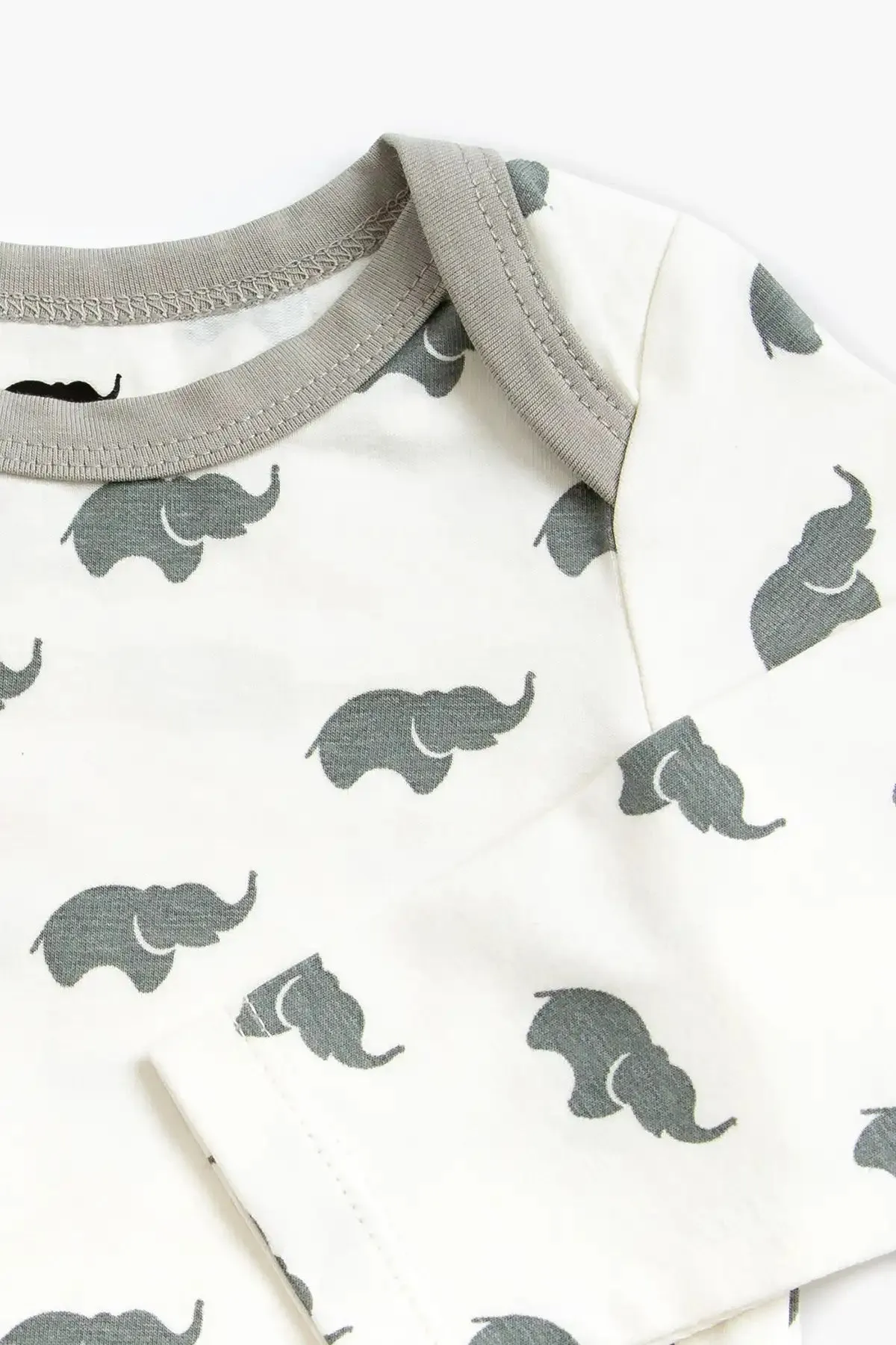 Long Sleeve Jack   Jill Bodysuit_Grey Elephant