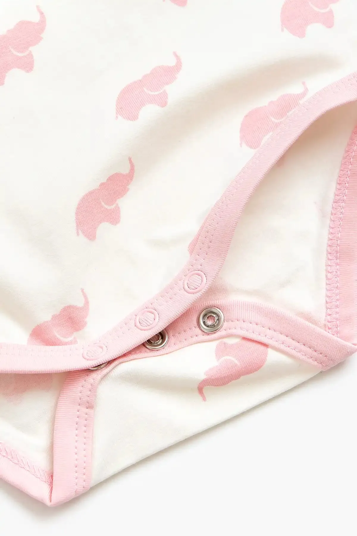 Long Sleeve Jack   Jill Bodysuit_Pink Elephant
