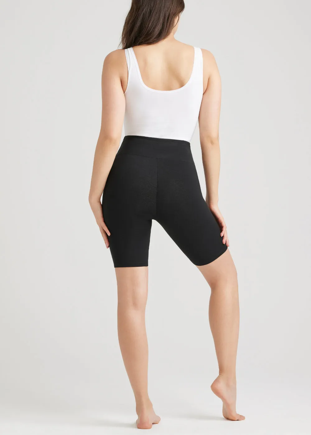 Mel Shaping Biker Short - Cotton Stretch