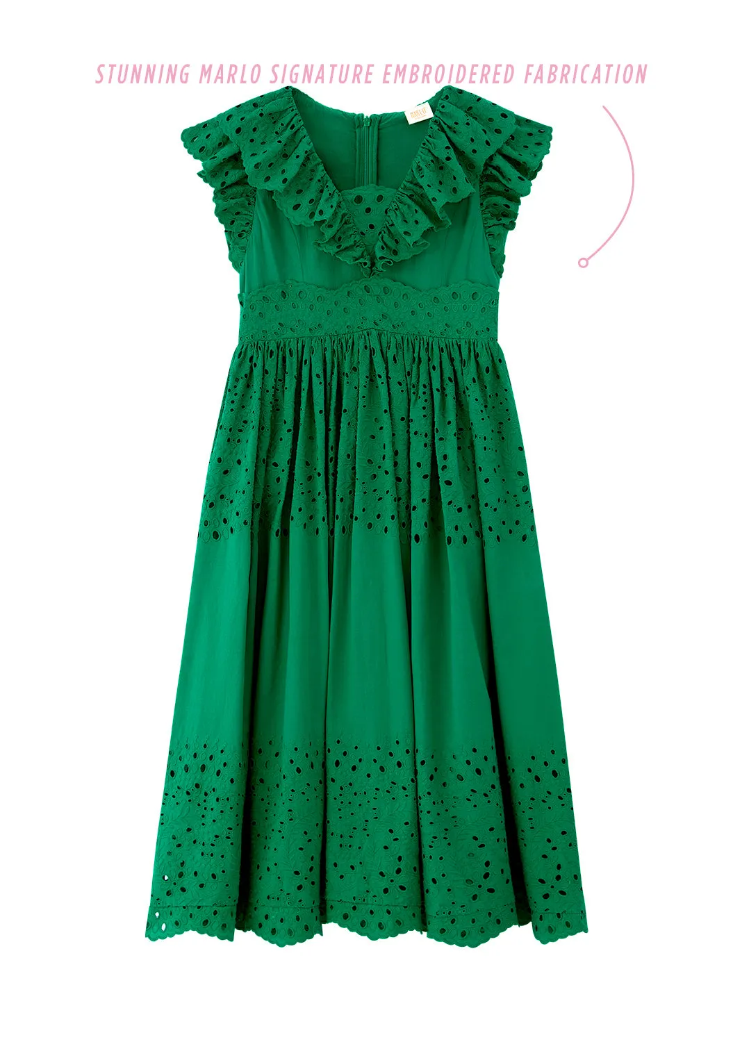 Naomi Embroidered Maxi Dress