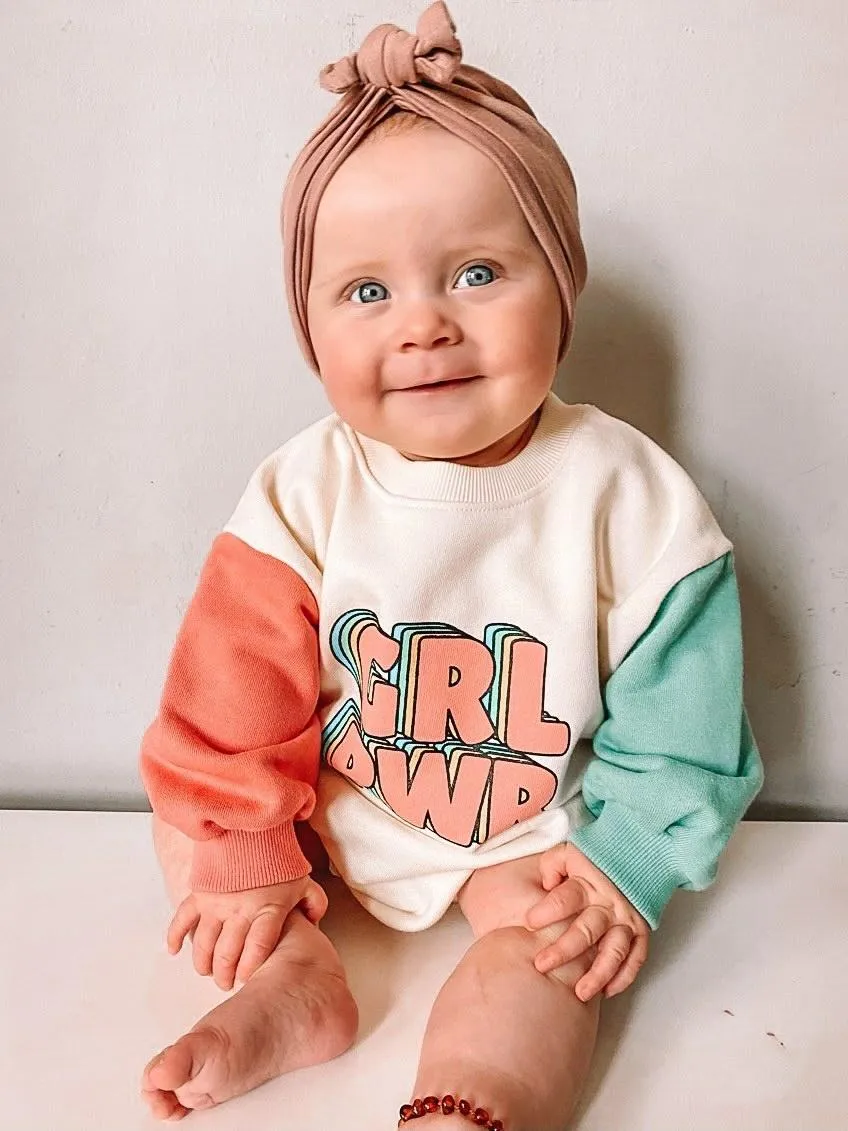 ORIGINAL GRLPWR GIRL POWER BABY ROMPER