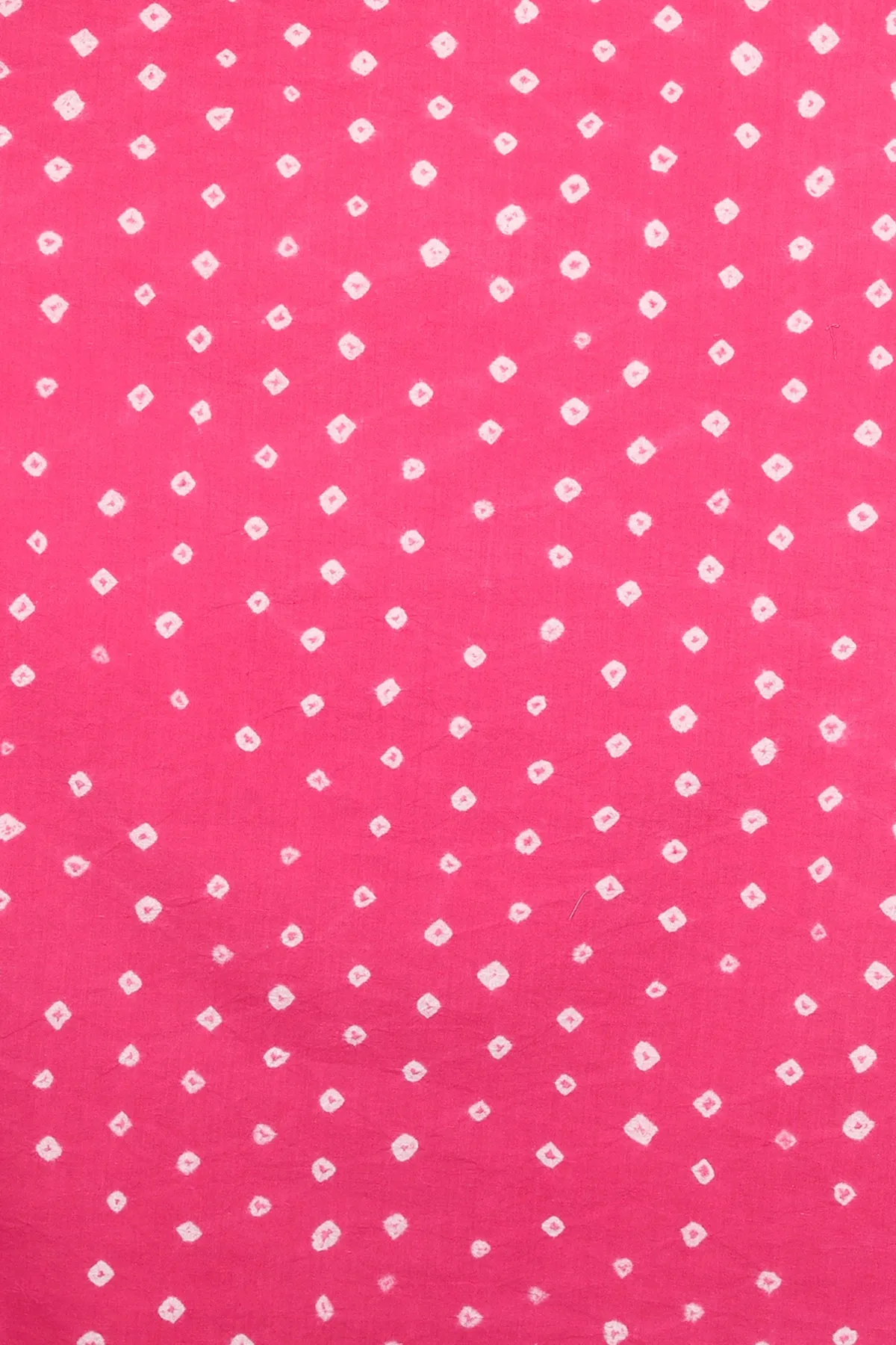 Passe-Partout Pink Polka Dot Hand Tie Dyed Maxi Kaftan Dress FINAL SALE One Left!