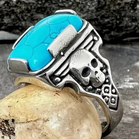 "Blue Stone" - Skull - R104