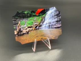 Rivers Metal Photo Ornament