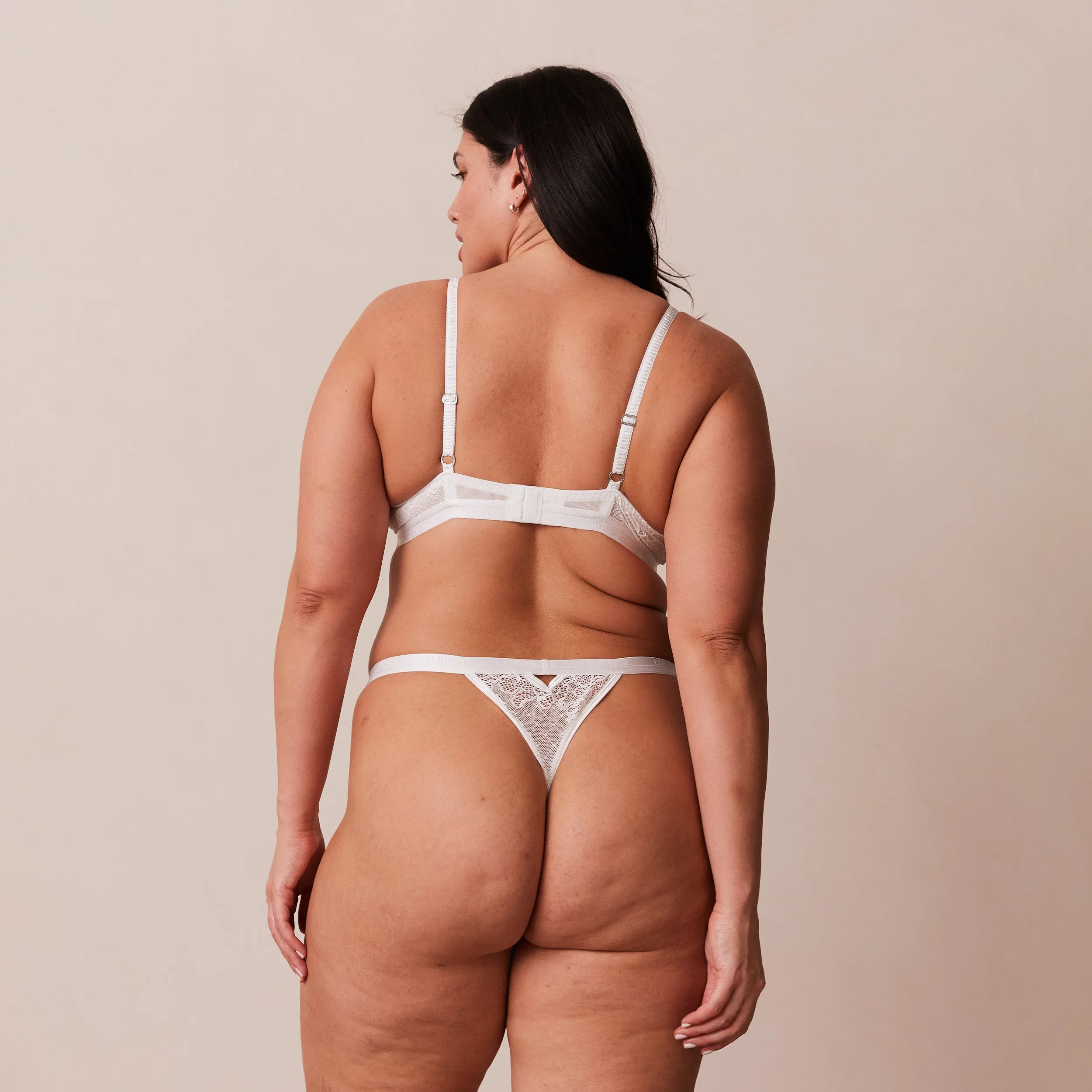 Royal Balcony Bra  - White