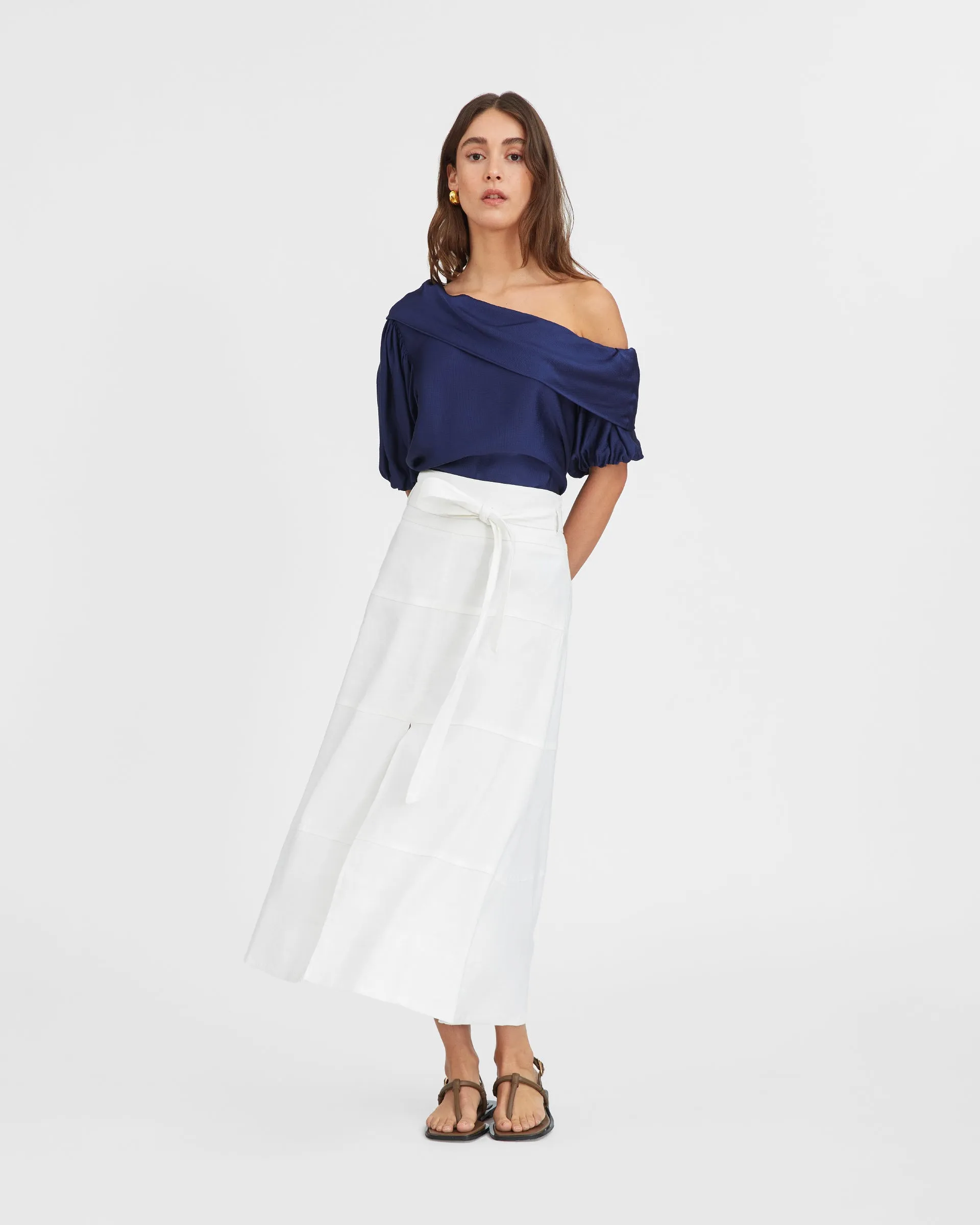 Satin Georgia Top
