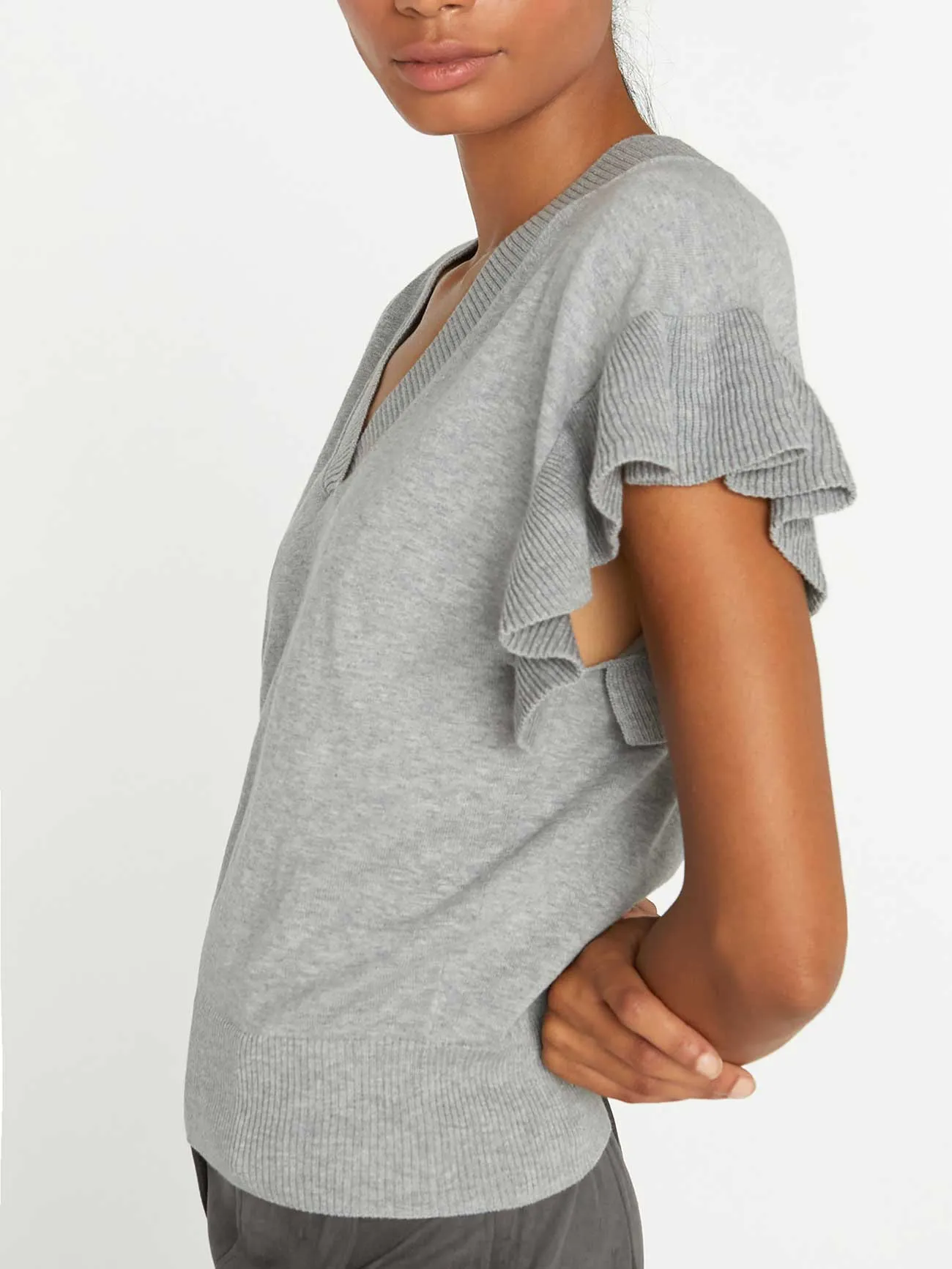 The Elodie Ruffle Top