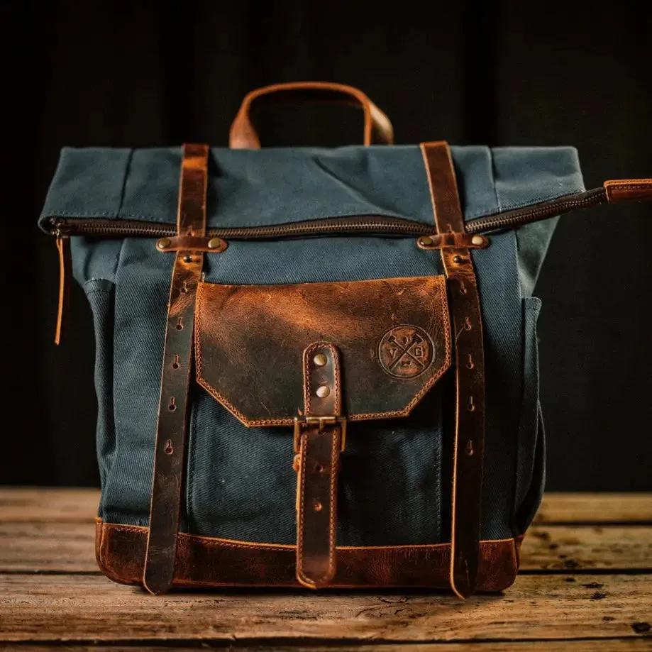 The "Jackson" Backpack Blue - VG