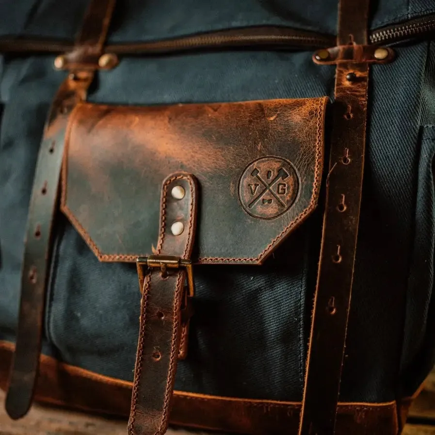 The "Jackson" Backpack Blue - VG