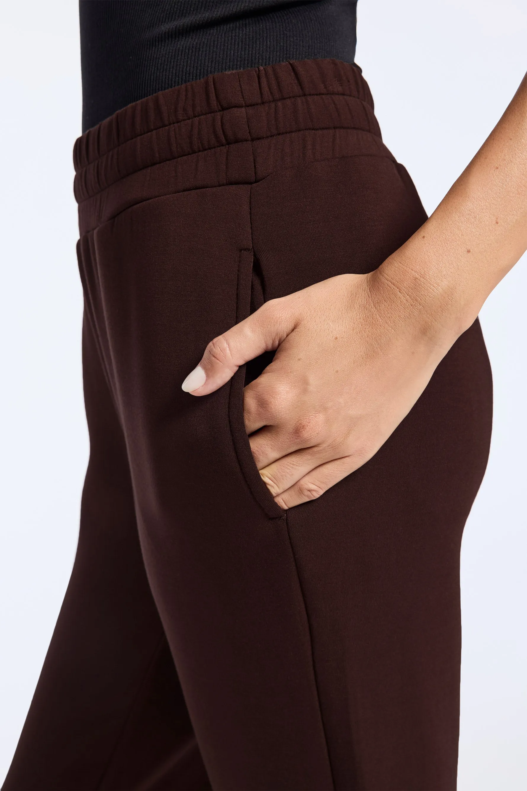 The Slim Cuff Pant 25 - Coffee Bean