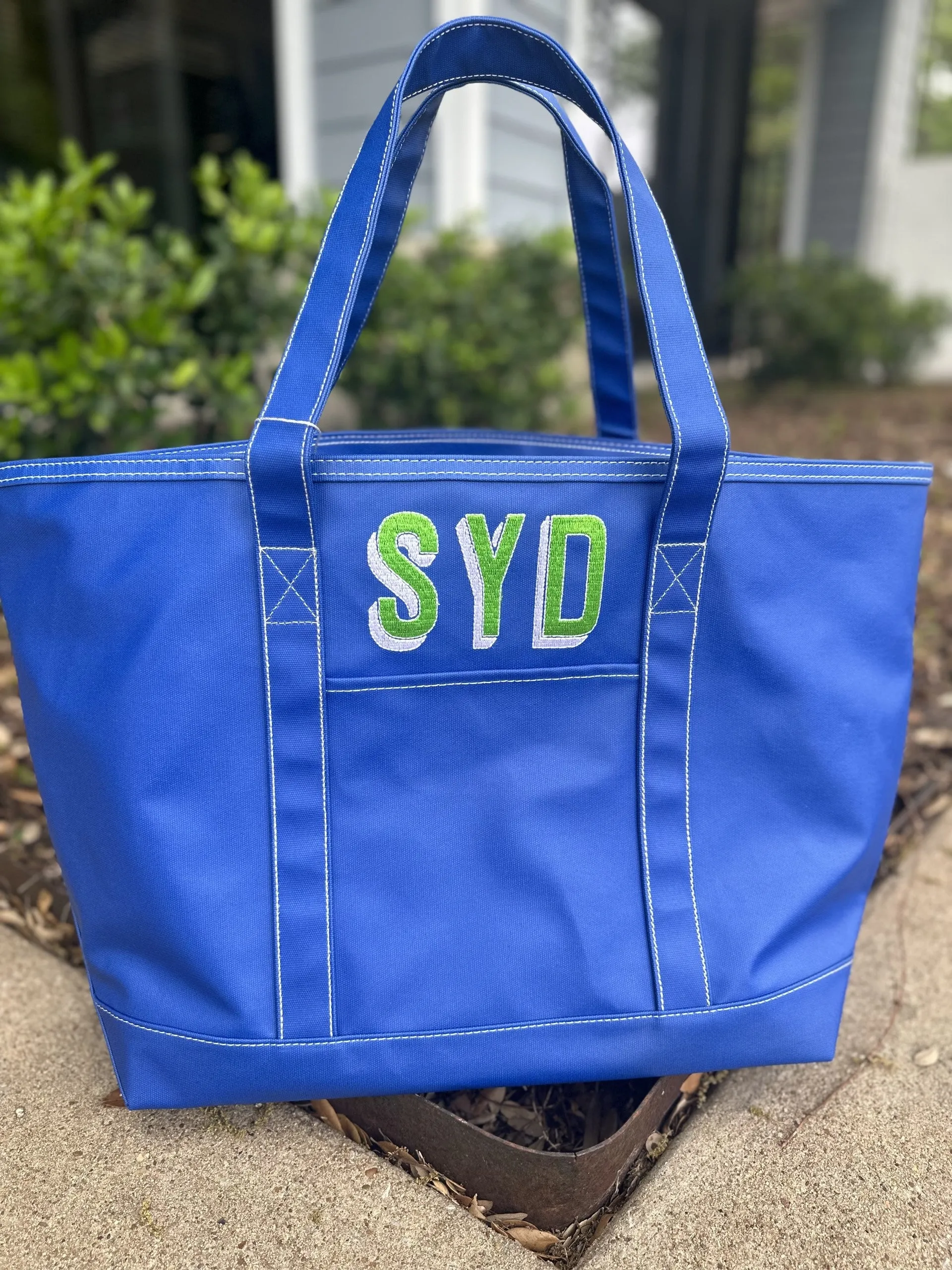 TRVL Coated Canvas Maxi Tote