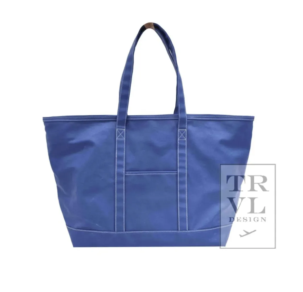 TRVL Coated Canvas Maxi Tote