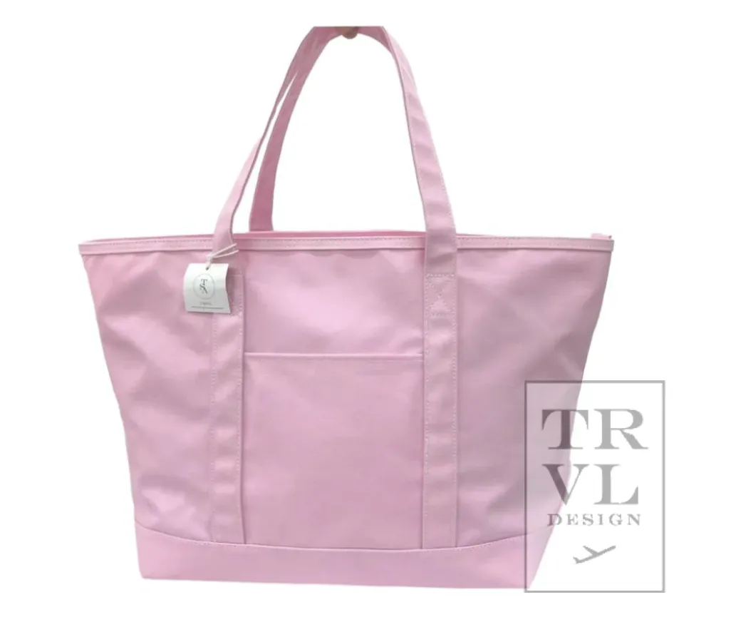 TRVL Coated Canvas Maxi Tote