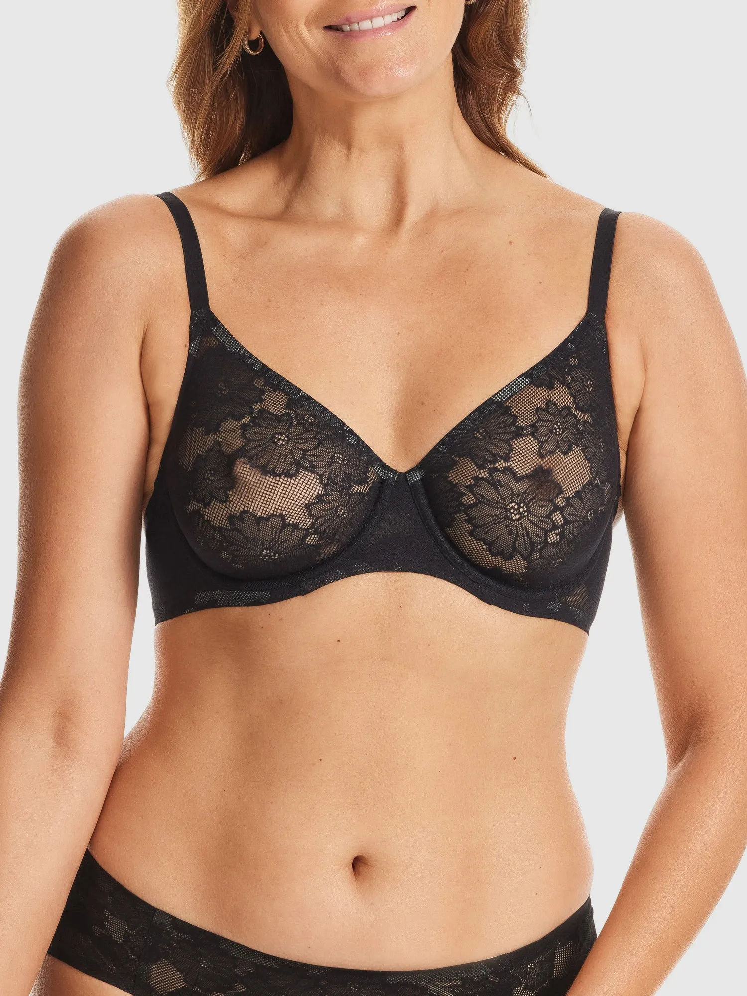 Weightless Underwire Lace Bra - WL027